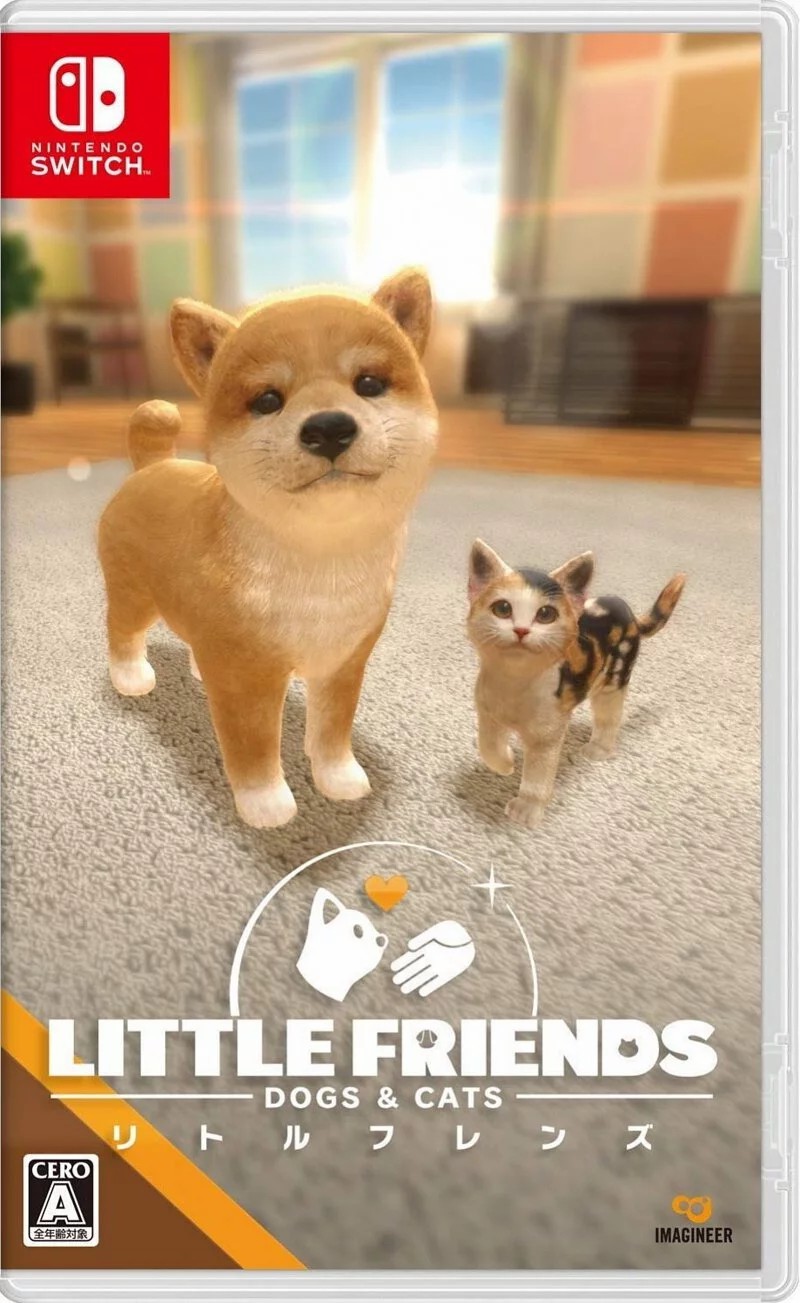 Nintendo Switch Game NS Little Friends -Dogs & Cat Japan Version