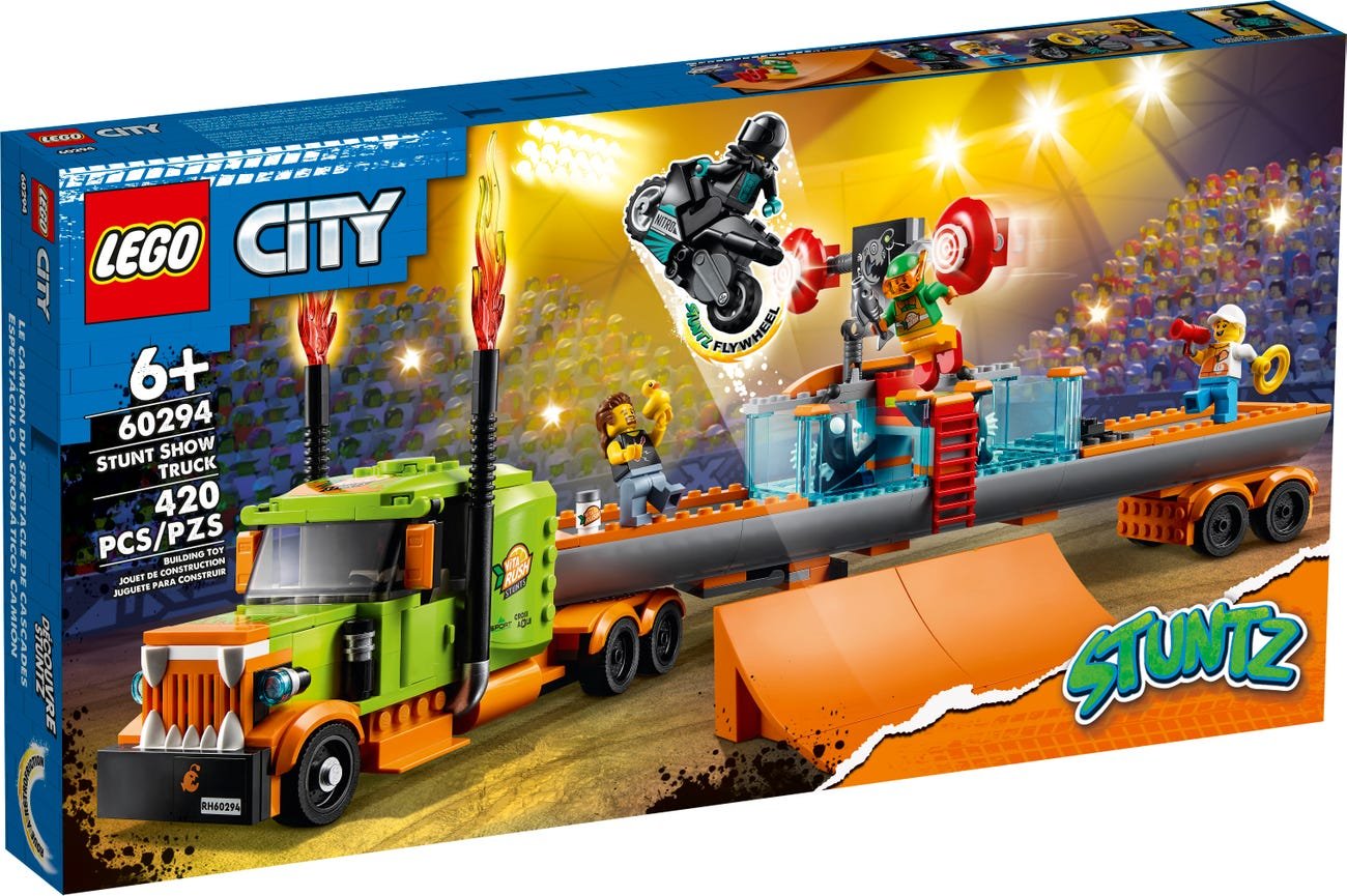 LEGO City Series 60294 Stunt Show Truck