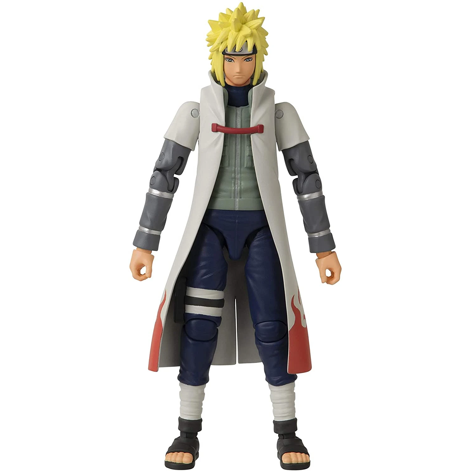 BANDAI NARUTO SHIPPUDEN ANIME HEROES 6" NAMIKAZE MINATO ACTION FIGURE IN STOCK