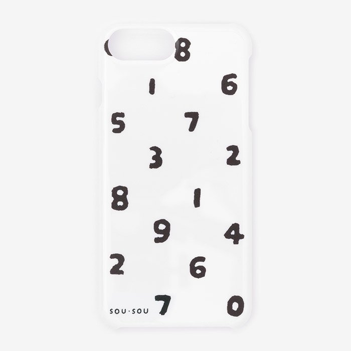 SO-SU-U Phone 6 Plus 6S Plus 7 Plus 8 Plus Cover Case SO-SU-U White - Made in Japan