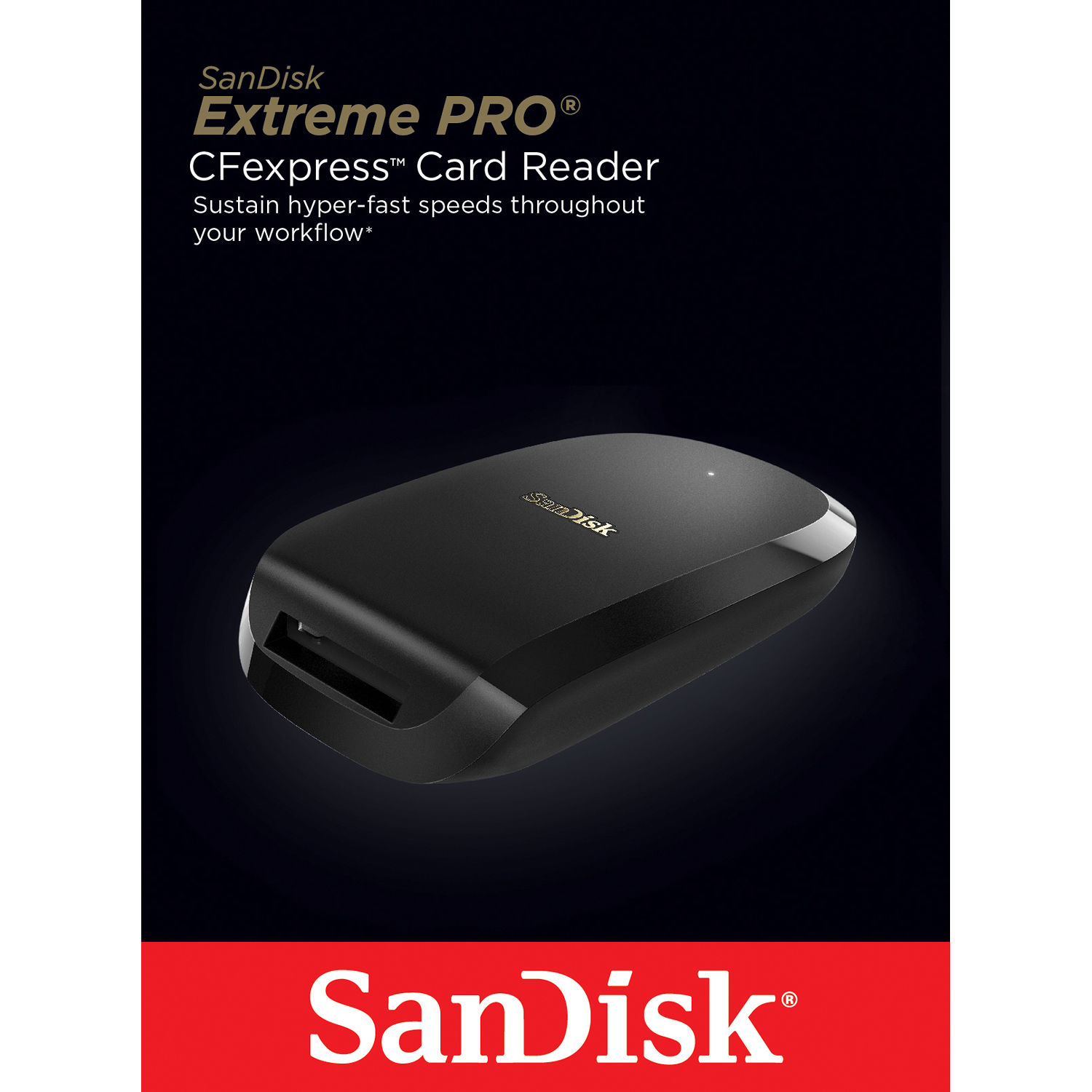 SanDisk Extreme Pro CFexpress Card Reader USB 3.1 SDDR-F451
