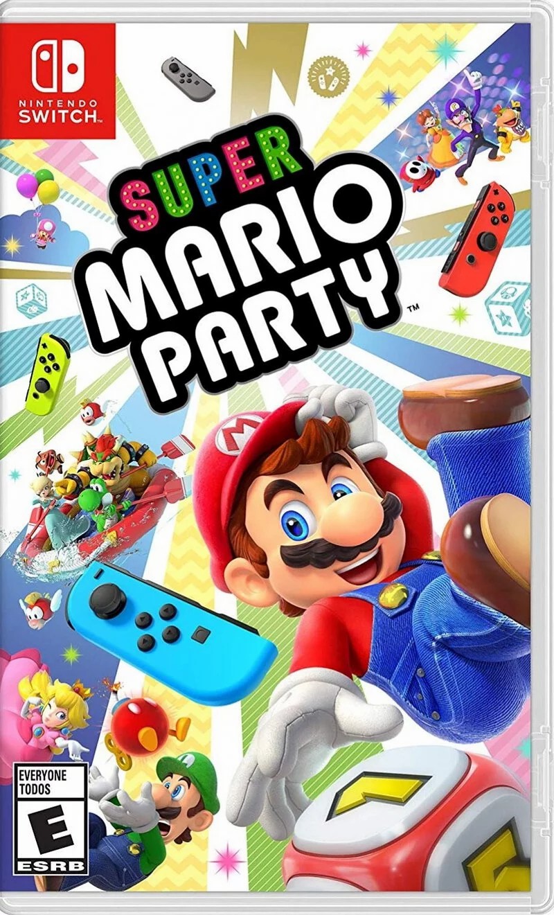 Nintendo Switch Game NS Super Mario Party  Chinese/English Ver sensory