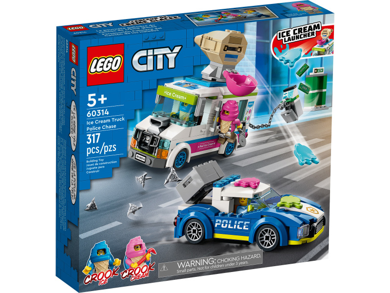 LEGO City Series 60314 Ice Cream Truck Police Chase