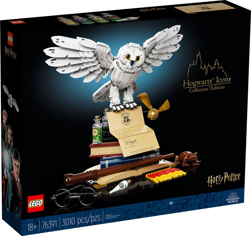 LEGO Harry Potter Series 76391 Hogwarts Icons - Collectors' Edition