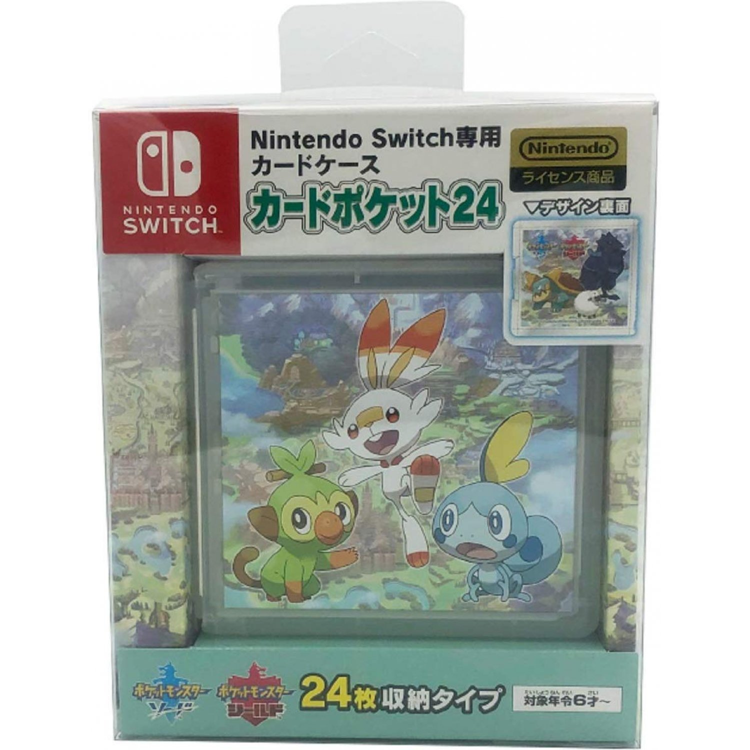 Nintendo Switch NS Card Pocket 24 (Pokemon Friends) [Official Product]