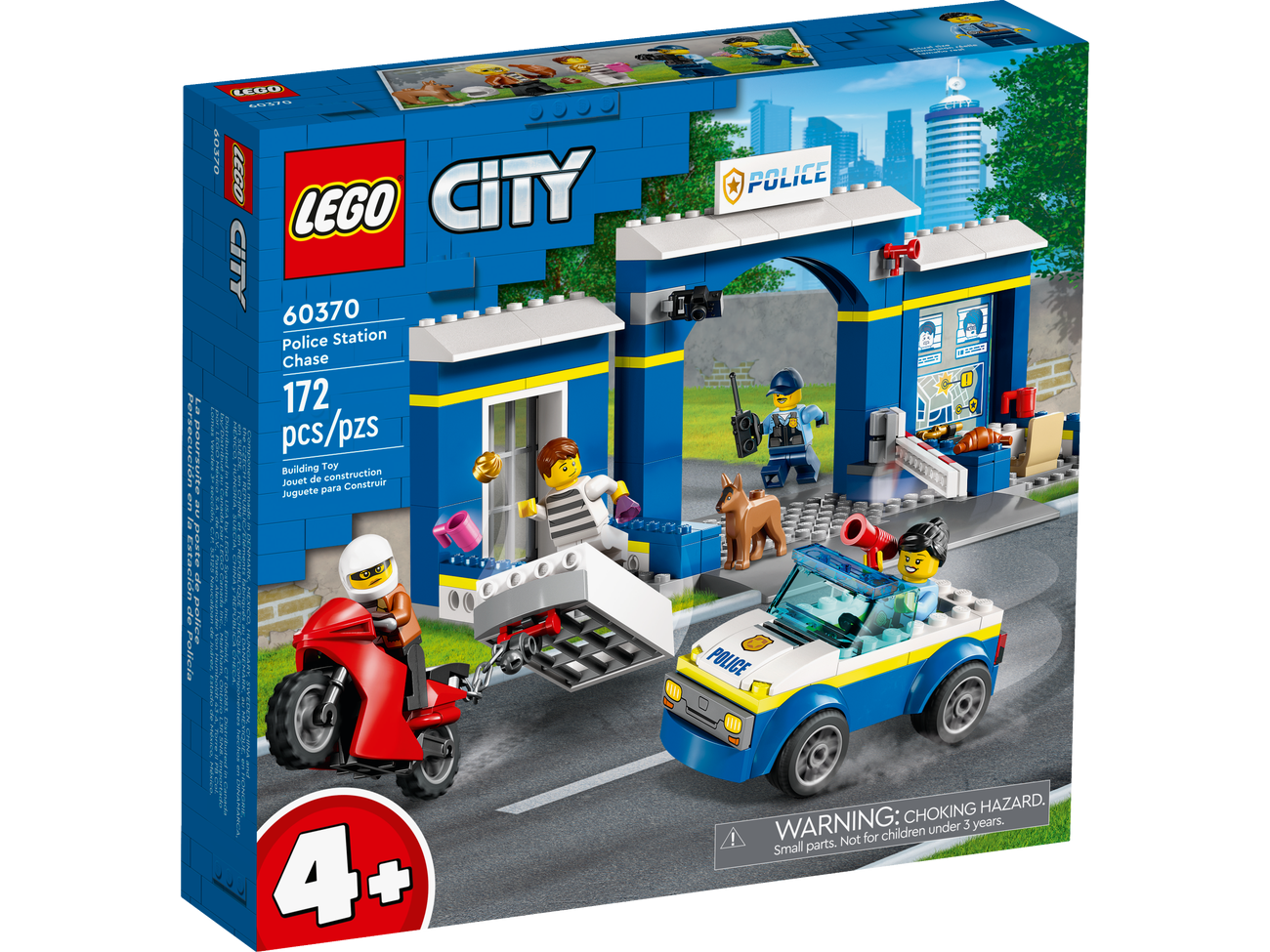 LEGO City Series 60370 Police Station Chase