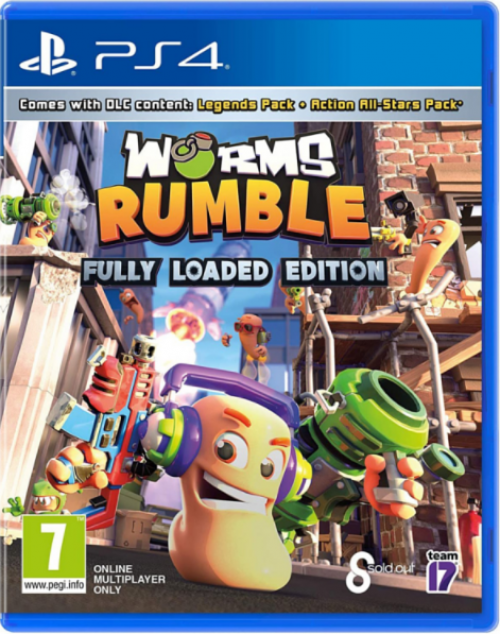 PlayStation 4 GamePS4 Worms Rumble Fully Loaded Editione Chinese/English Ver