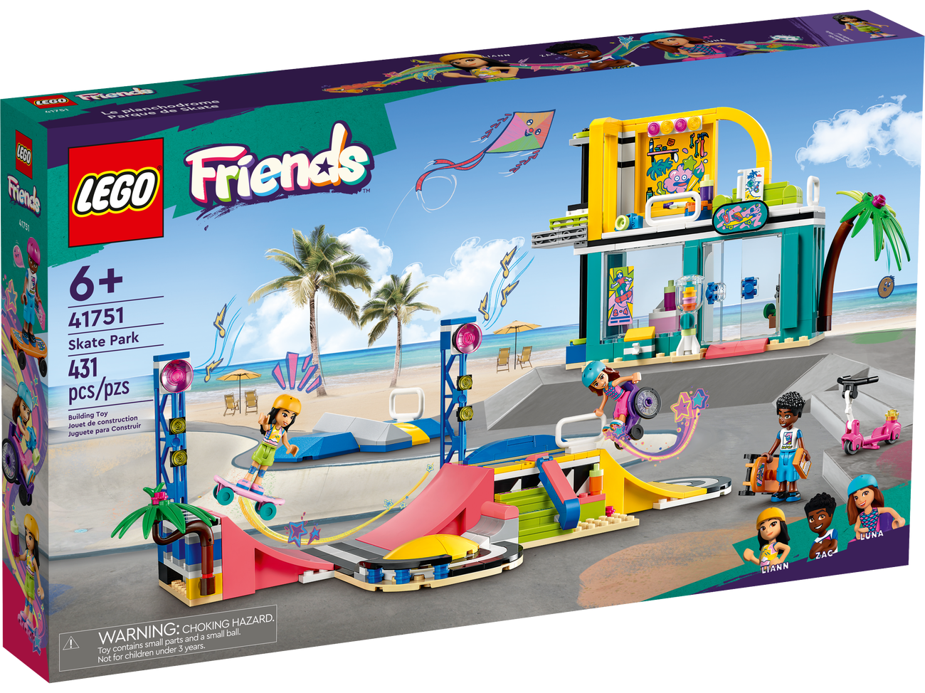 LEGO Friends Series 41751 Skate Park