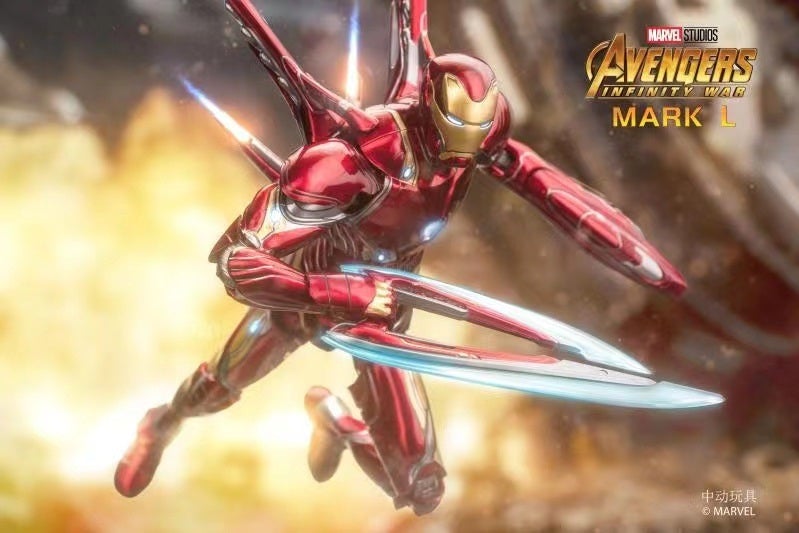 ZD Toys Marvel Ironman Mark L MK 50 Deluxe Ver. (Official Licensed Product)