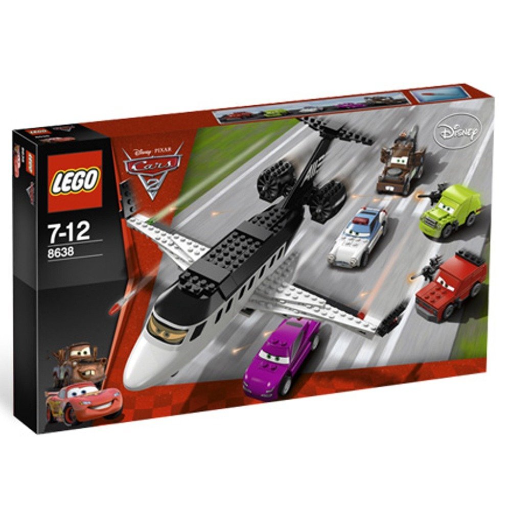 LEGO 8638 Disney Pixar Cars 2 "Spy Jet Escape"