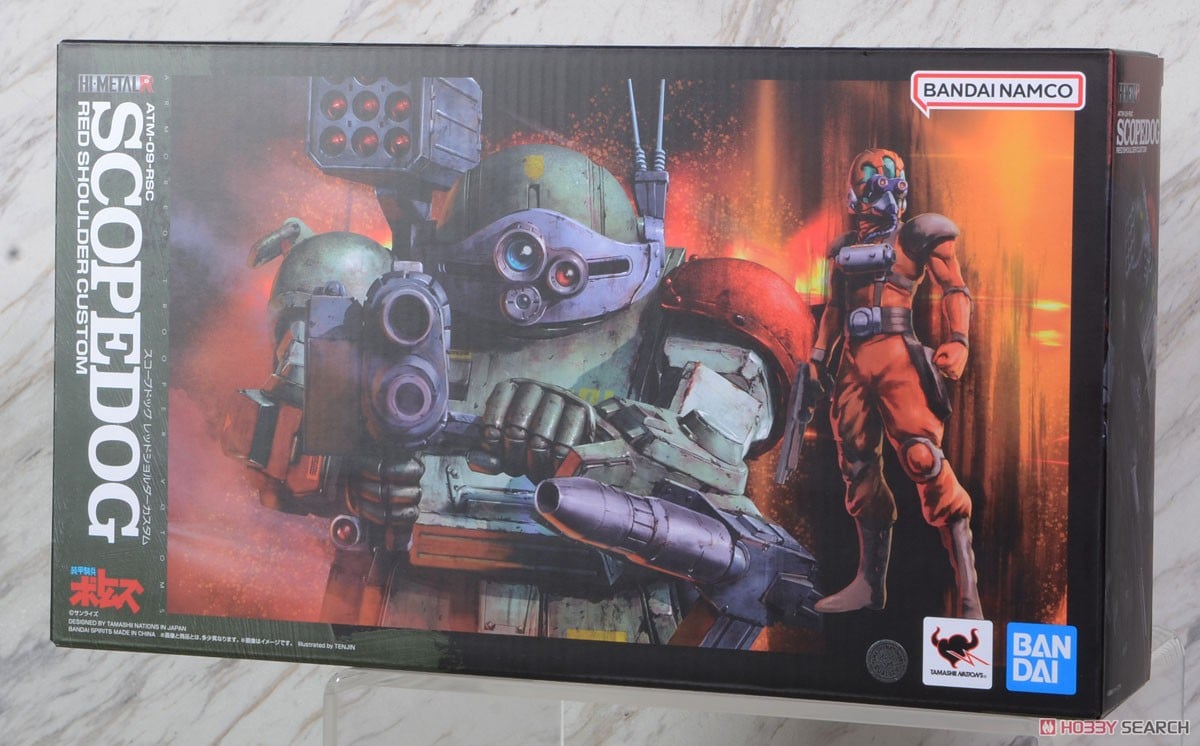 Bandai HI-METAL R Scopedog Red Shoulder Custom