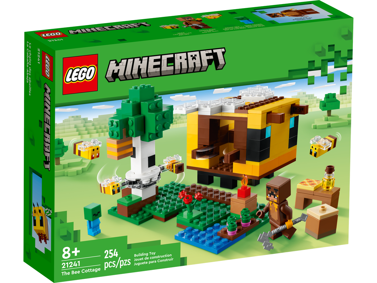 LEGO Minecraft Series 21241 The Bee Cottage