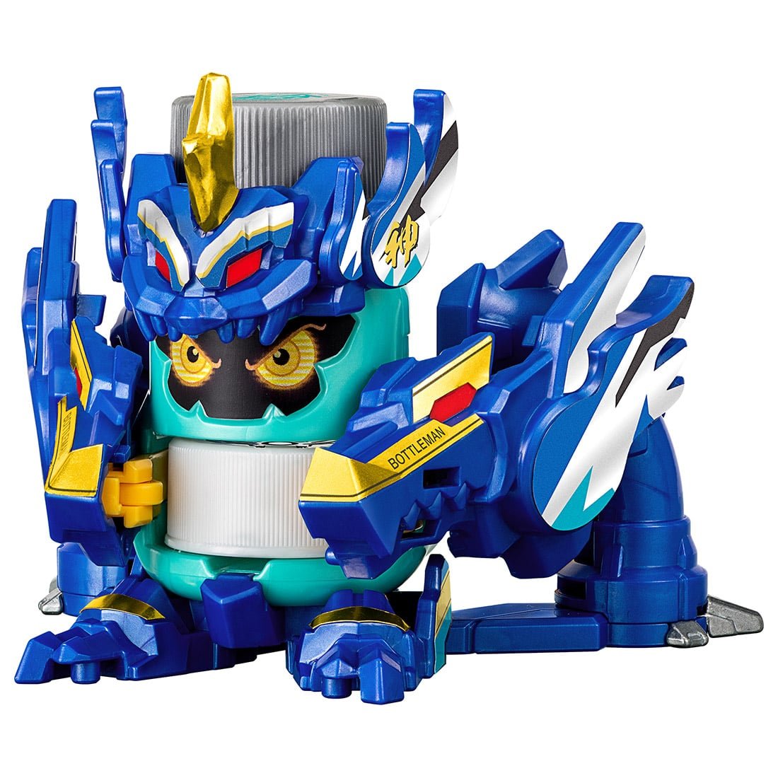 Takara Tomy Cap Revolution Bottleman Starter BOT-21 Fujin Emerald