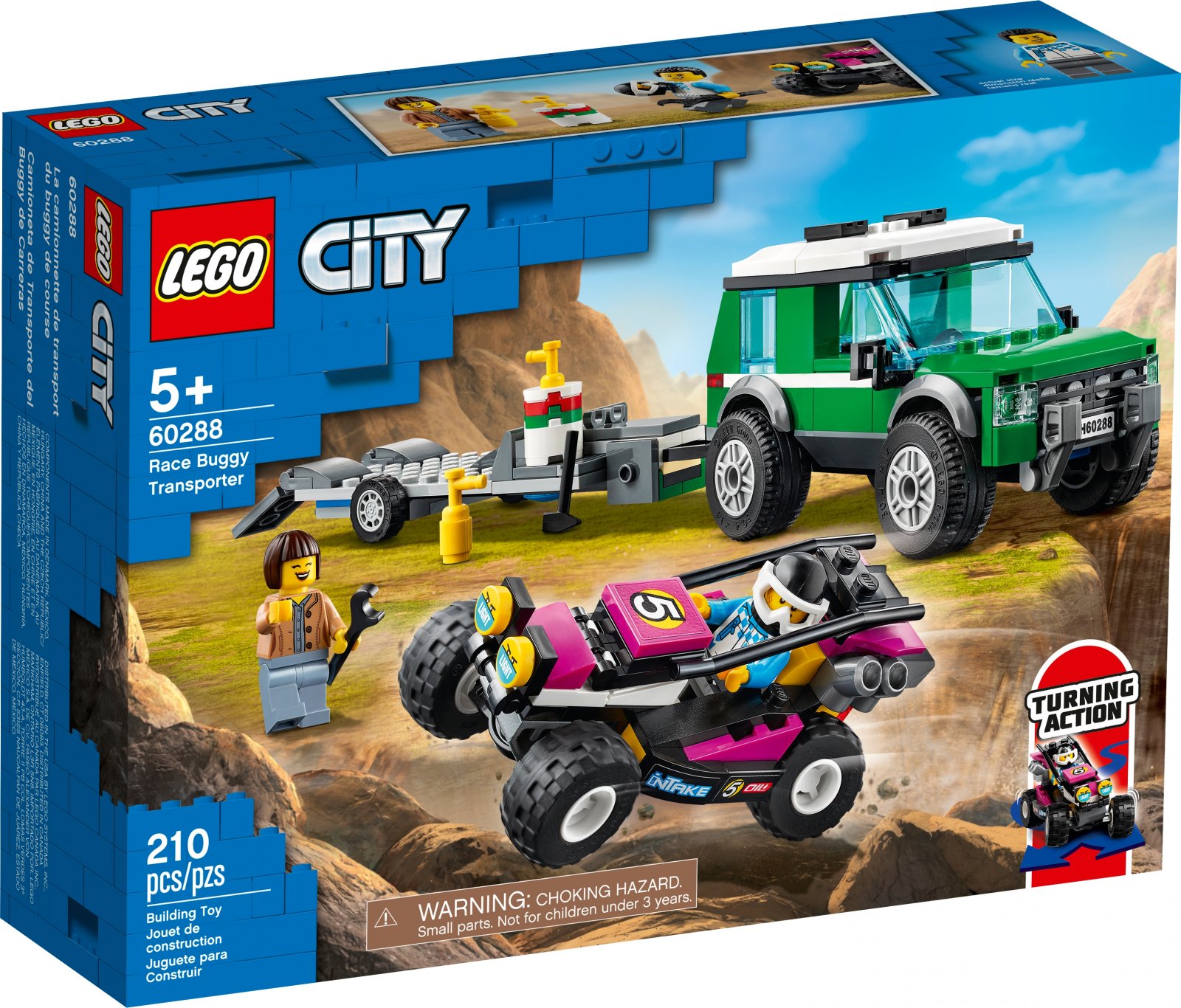 LEGO City Series 60288 Race Buggy Transporter