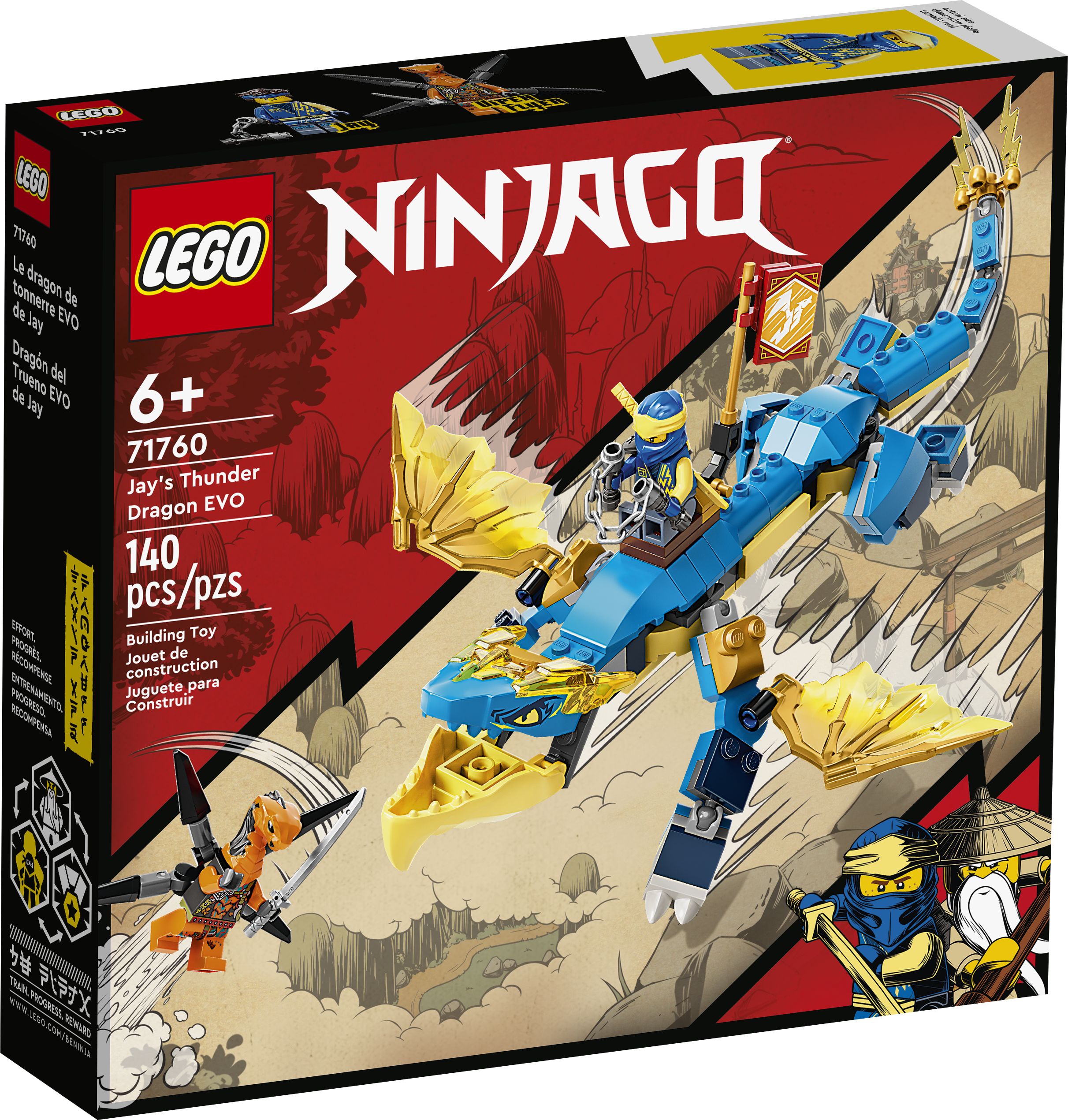 LEGO 71760 Ninjago Jay’s Thunder Dragon EVO - Jay