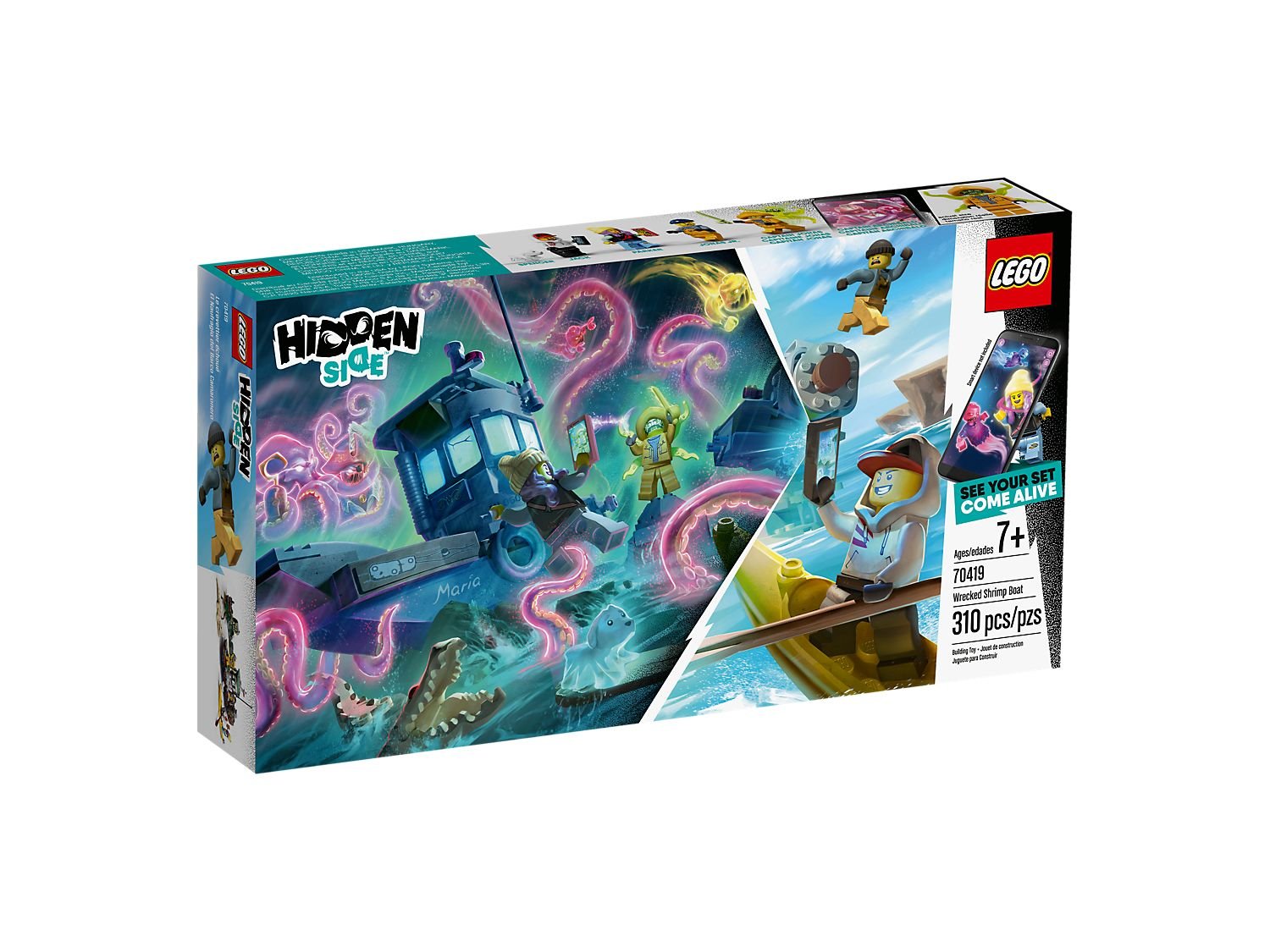 LEGO 70419 Hidden Side Wrecked Shrimp Boat