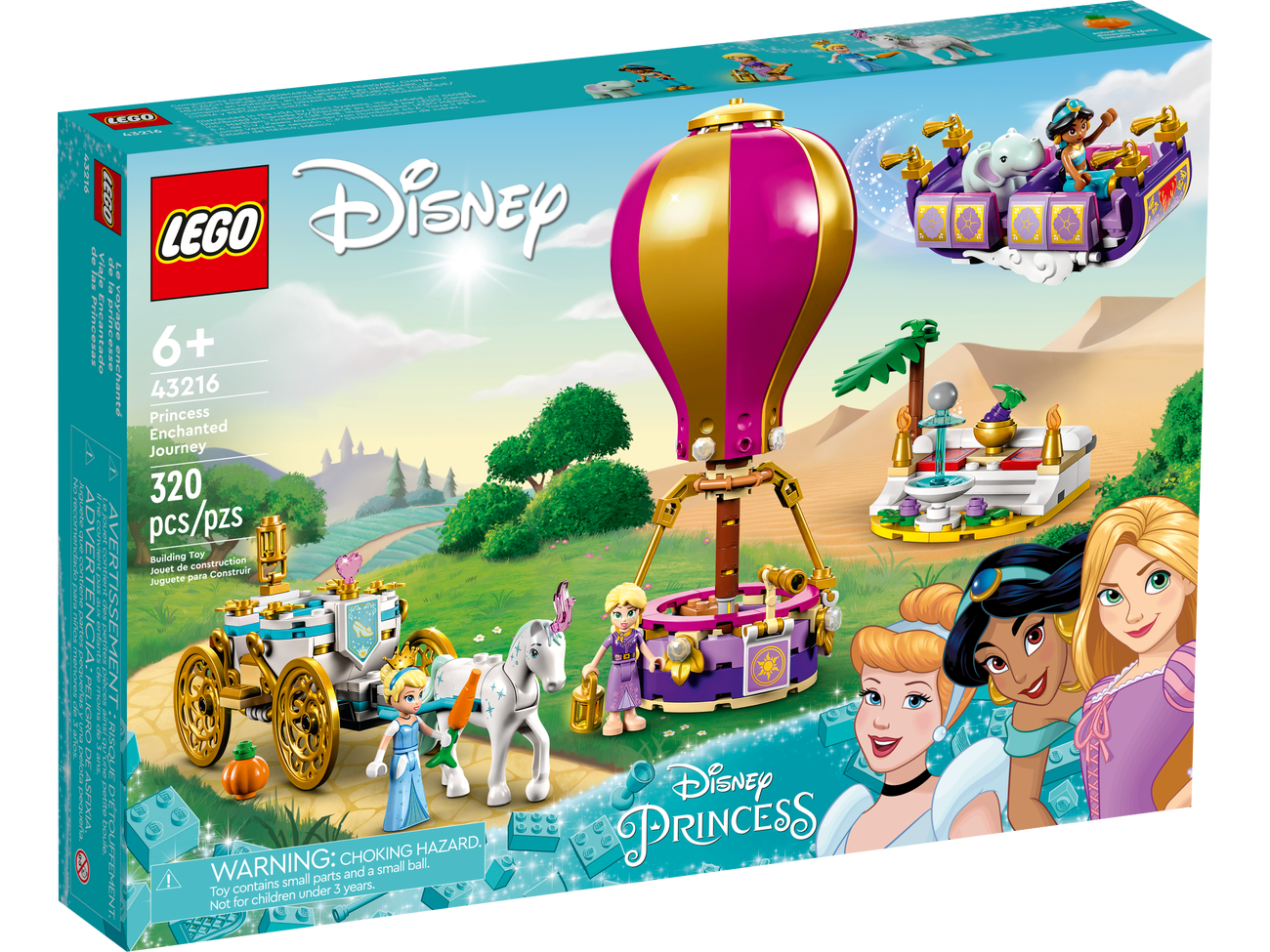 LEGO Disney Series 43216 Princess Enchanted Journey