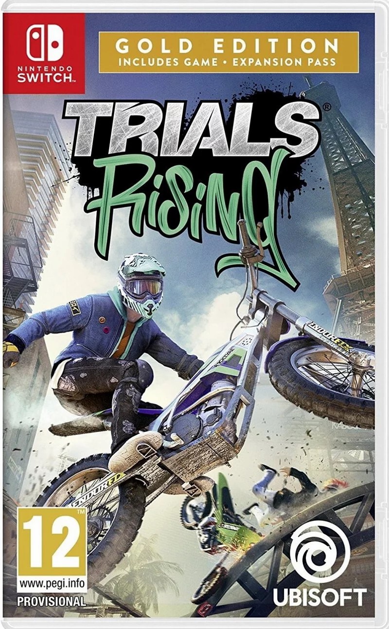 Nintendo Switch Game NS Trials Rising (Gold Edition) Chinese/English Ver