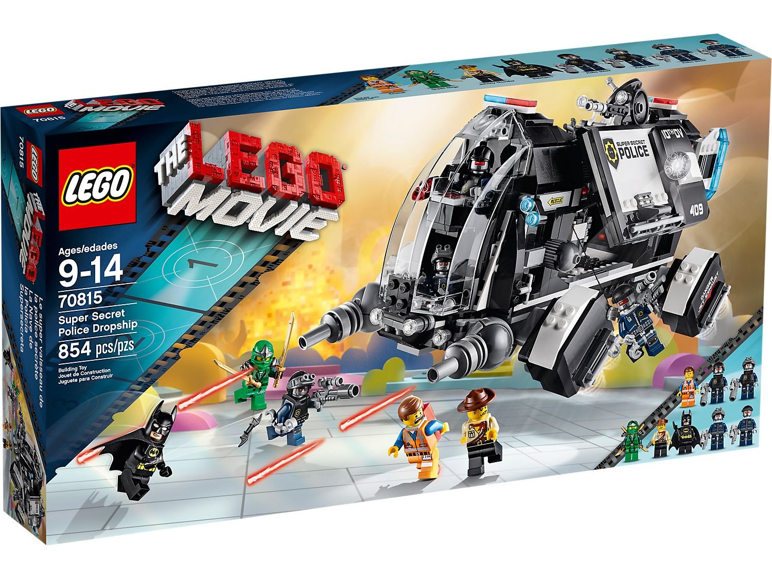 LEGO 70815 The LEGO Movie Super Secret Police Dropship