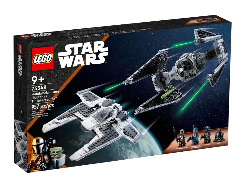 LEGO Star Wars Series 75348 Mandalorian Fang Fighter vs. TIE Interceptor™