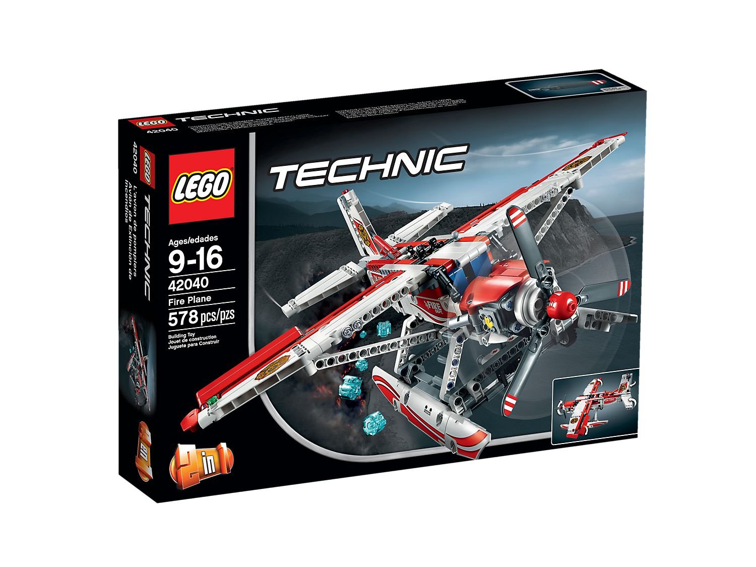 LEGO 42040 Technic Fire Plane