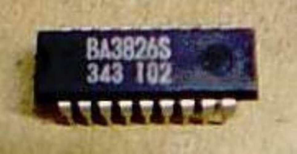 ROHM BA3826S DIP-18 Band-pass filter for spectrum analyzer