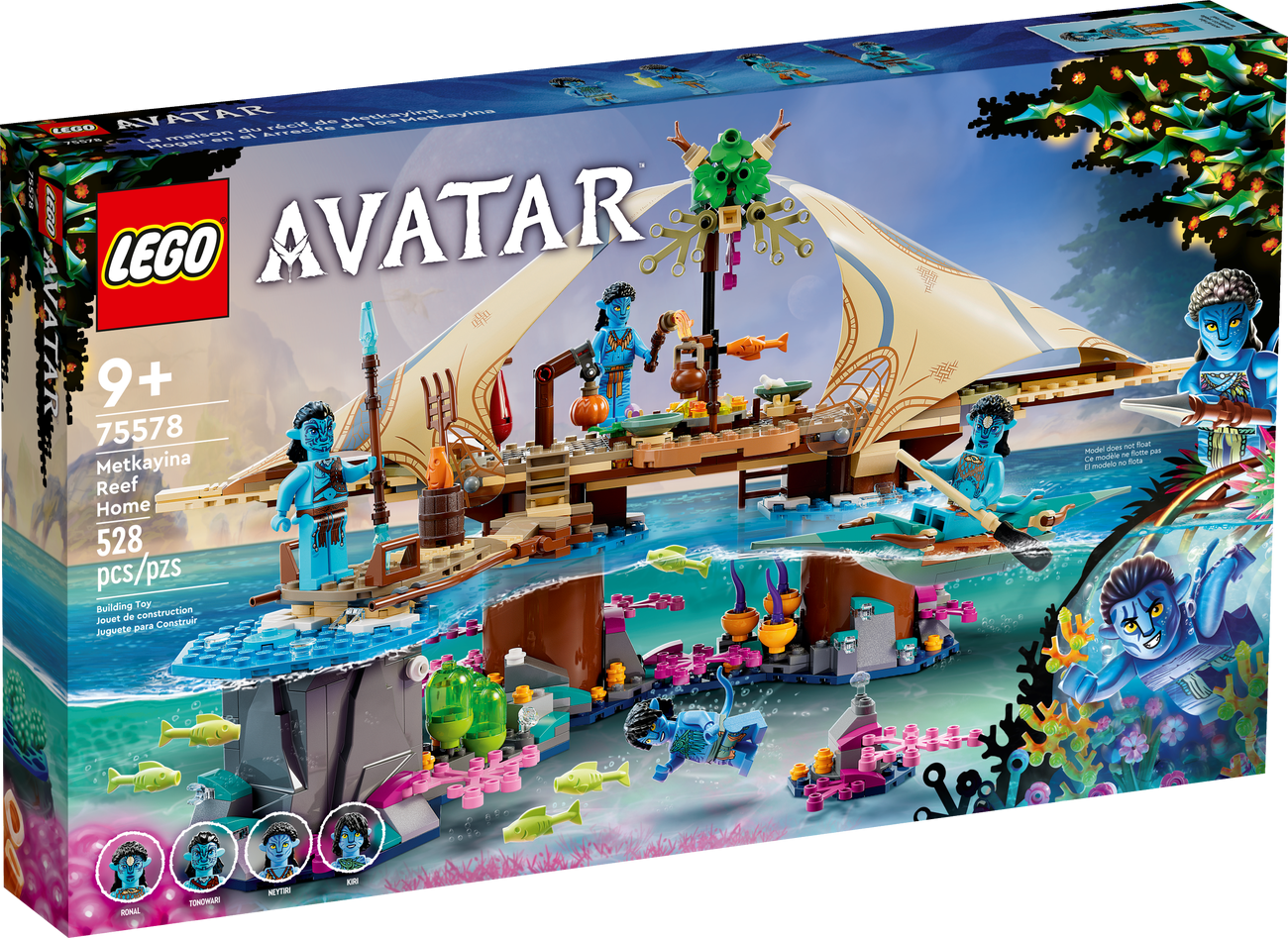 LEGO Avatar Series 75578 Metkayina Reef Home