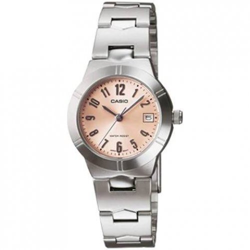 Casio New LTP-1241D-4A3 Analog Womens Watch Date LTP-1241 Stainless Steel