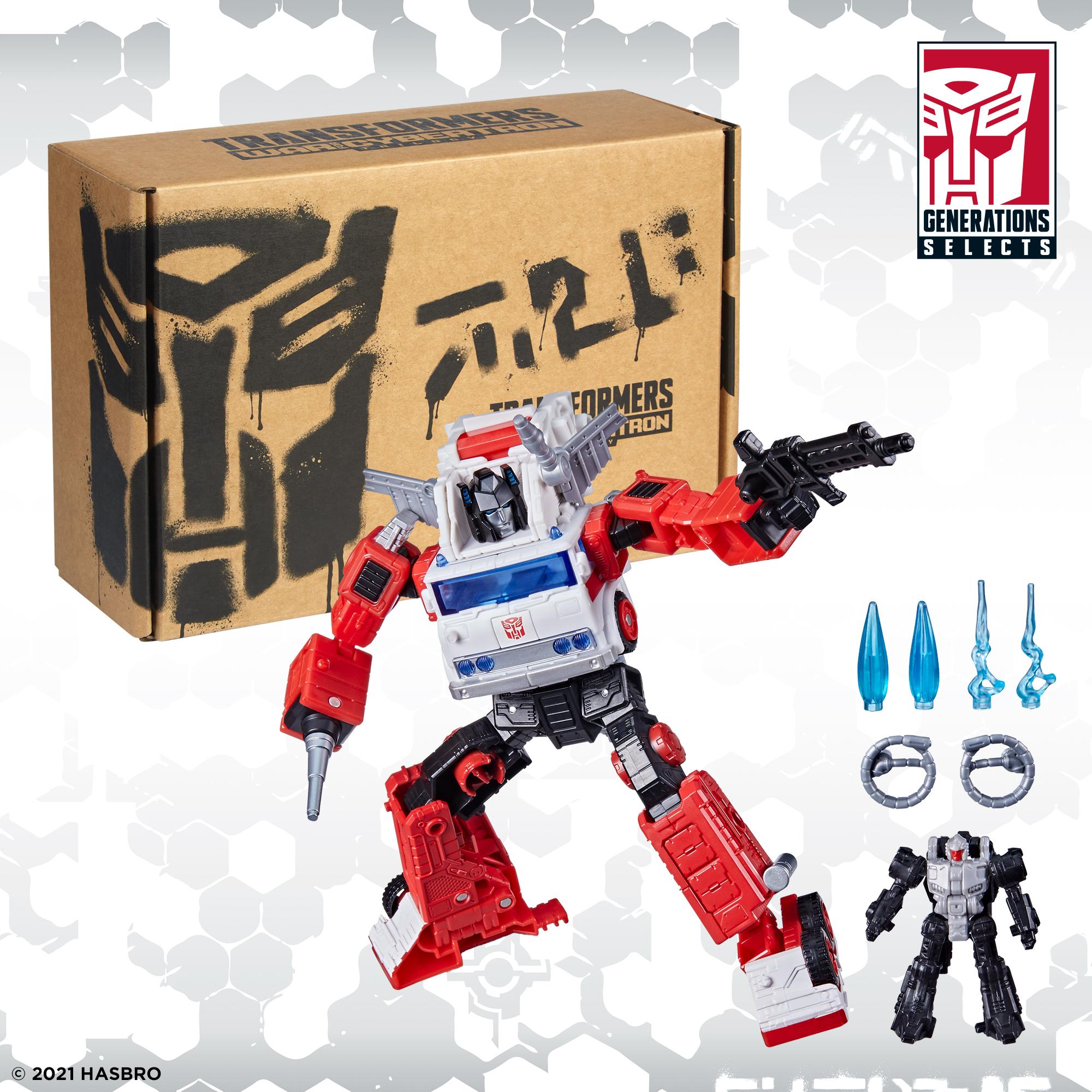 Transformers Generations War for Cybertron Voyager ARTFIRE & NIGHTSTICK WFC-GS26