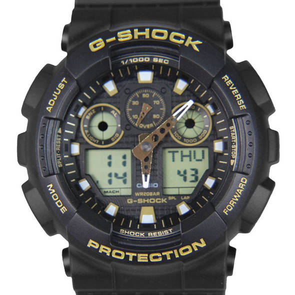 Casio ANALOG-DIGITAL GA-100 SERIES GA-100GBX-1A9