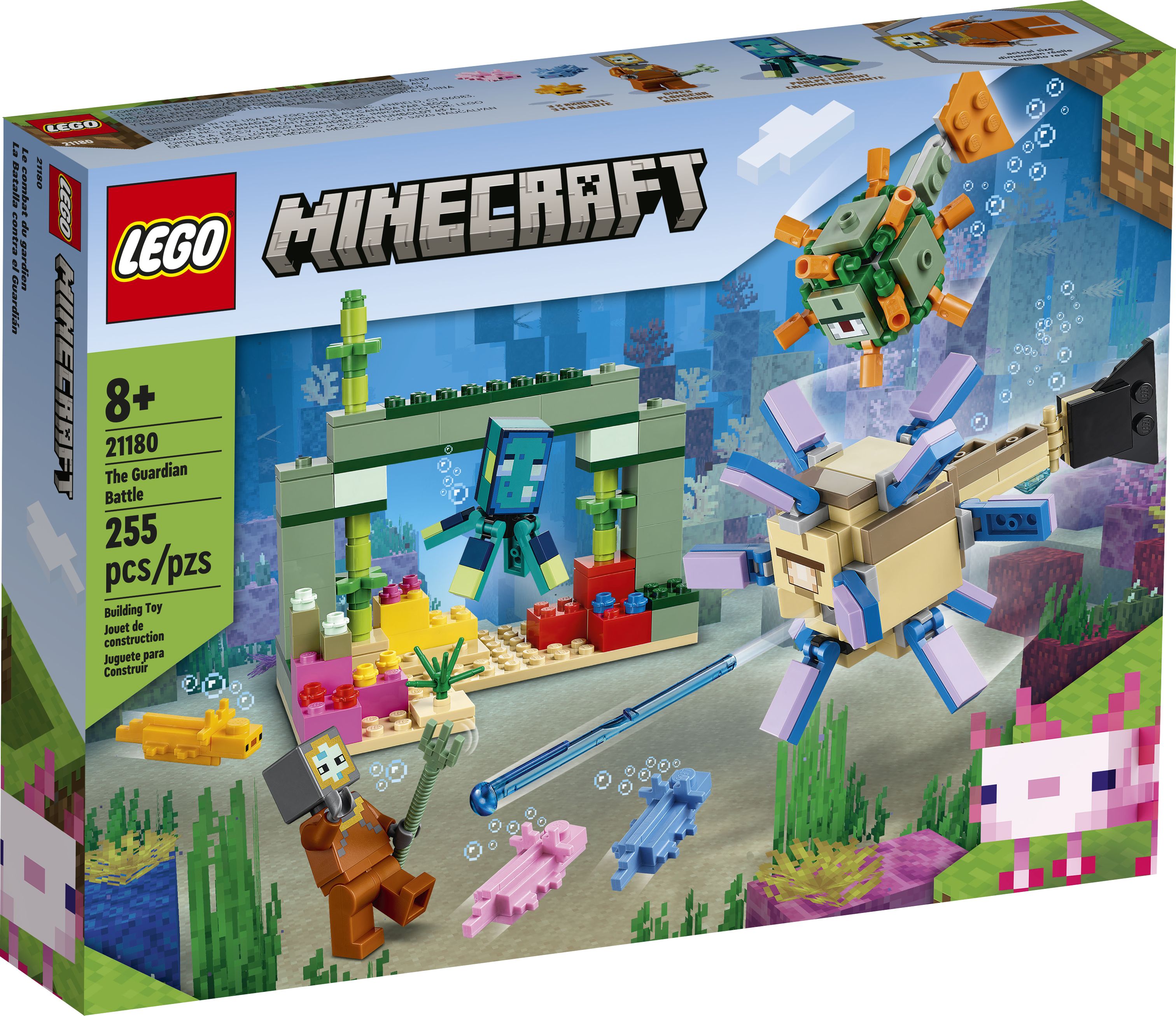 LEGO 21180 Minecraft™ The Guardian Battle