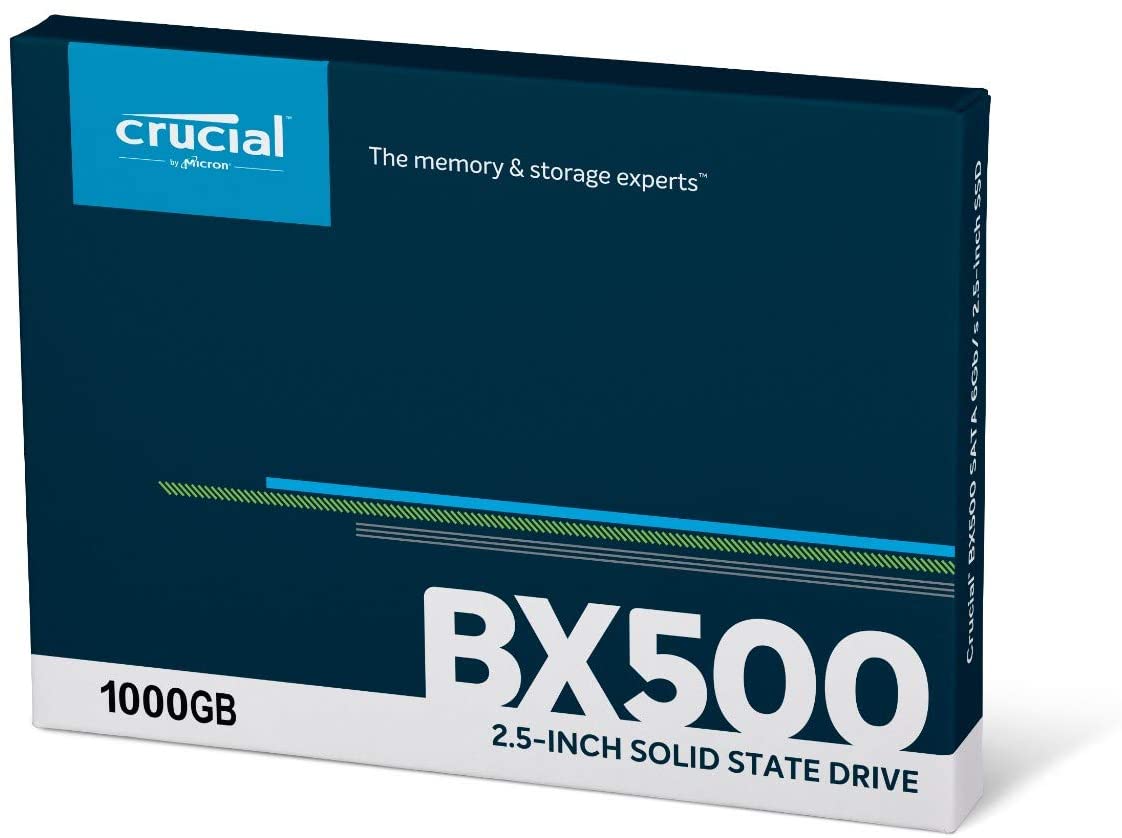 Crucial BX500 1TB 3D NAND SATA 2.5-inch SSD