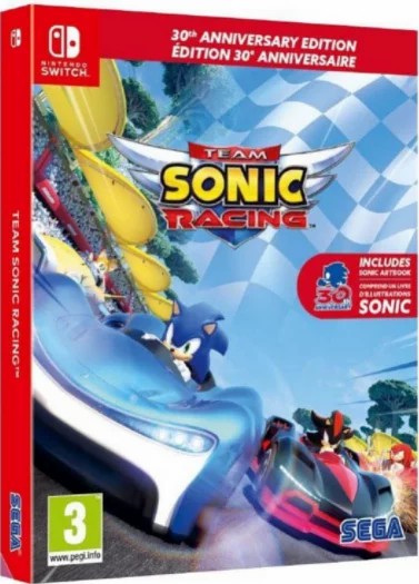 Nintendo Switch Game NS Team Sonic Racing [30th Anniversary Edition] English Ver