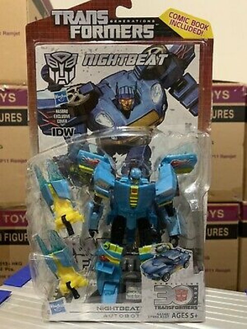 Hasbro Misb 30235 Transformers 30Th Generations Idw Nightbeat Hasbro