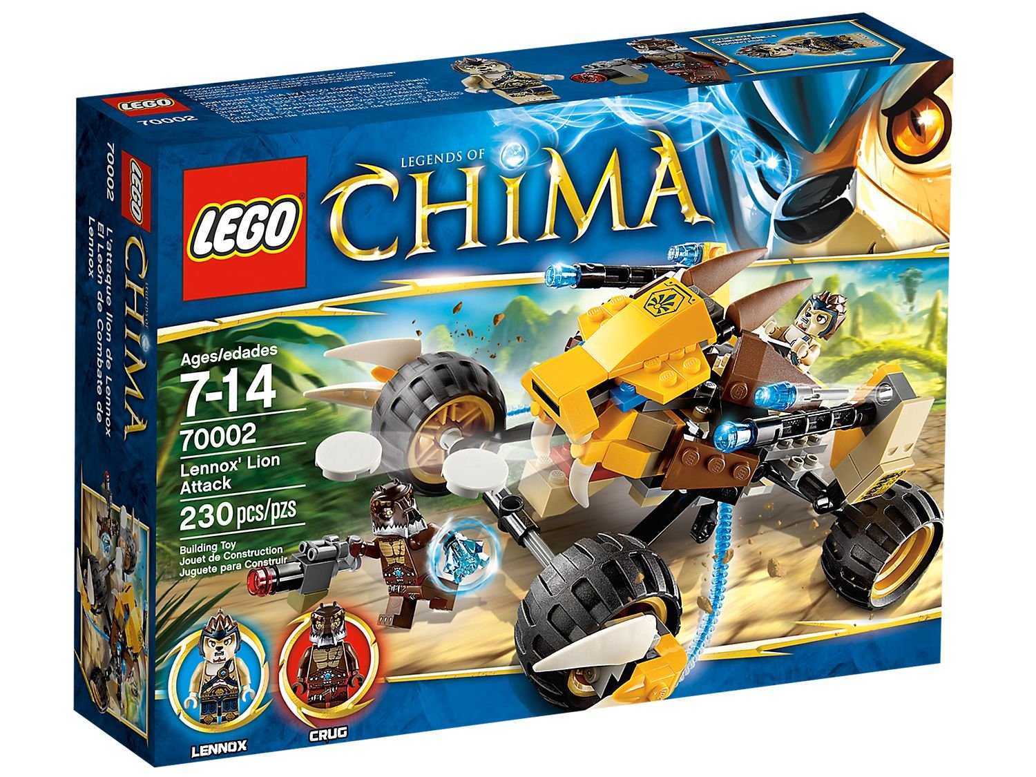LEGO Chima Lennox' Lion Attack 70002