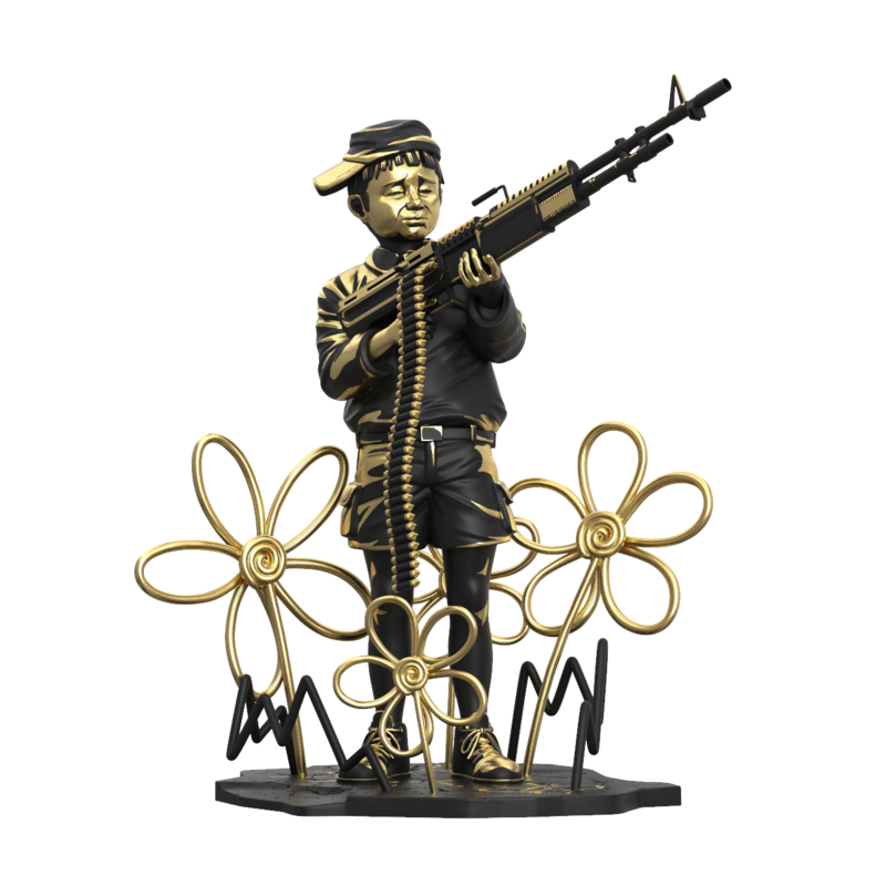 Mighty Jaxx Crayon Shooter by Brandalised (LA Gold Edition)