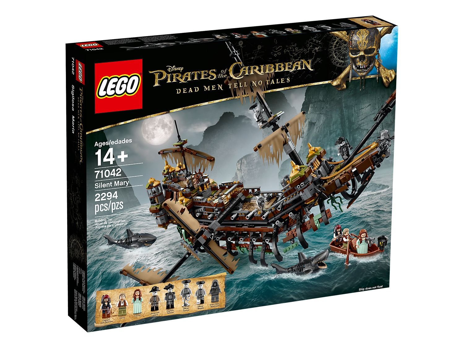 LEGO 71042 Pirates of the Caribbean Silent Mary