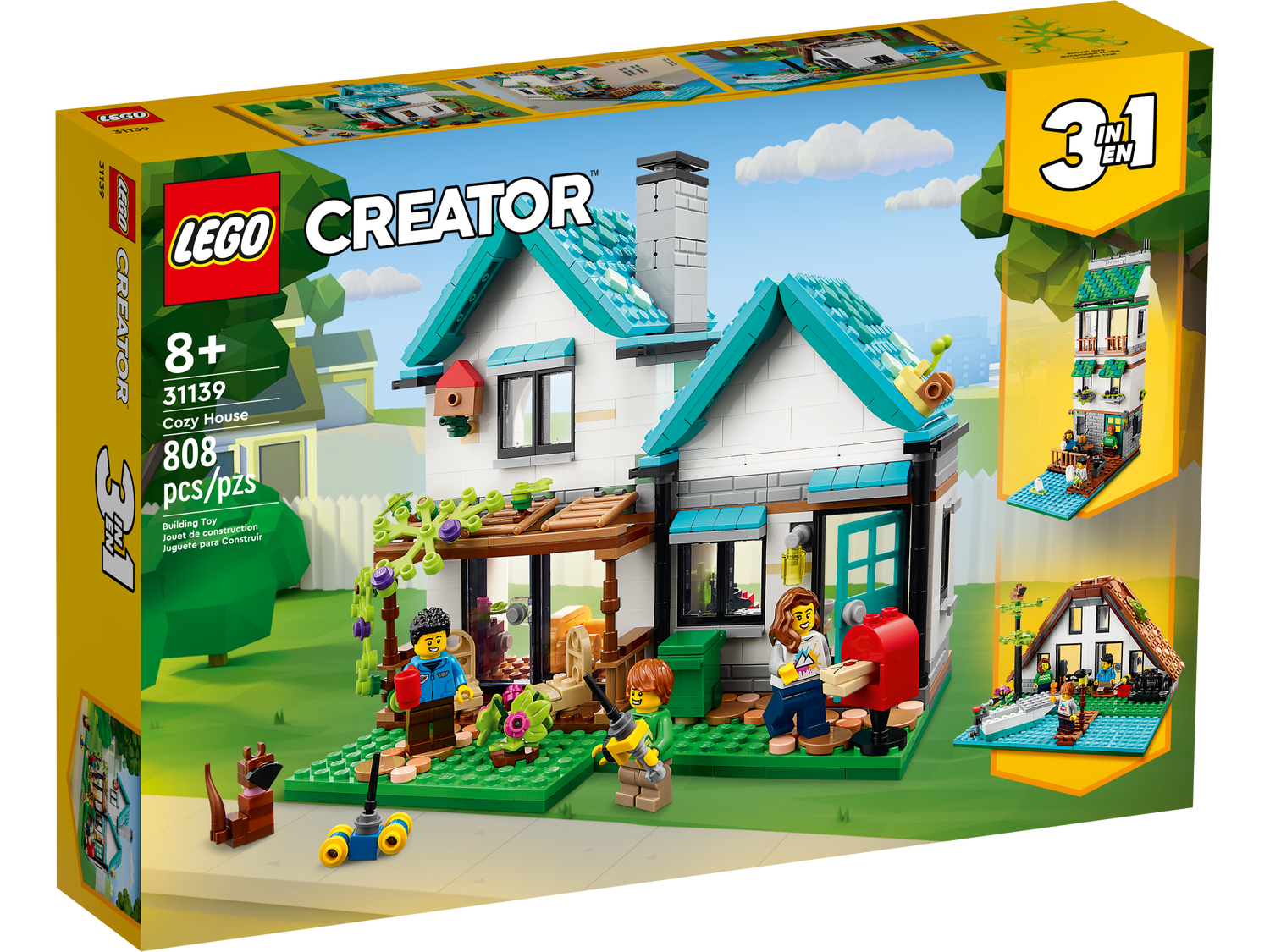 LEGO Creator 3-in-1 Series 31139 Cozy House