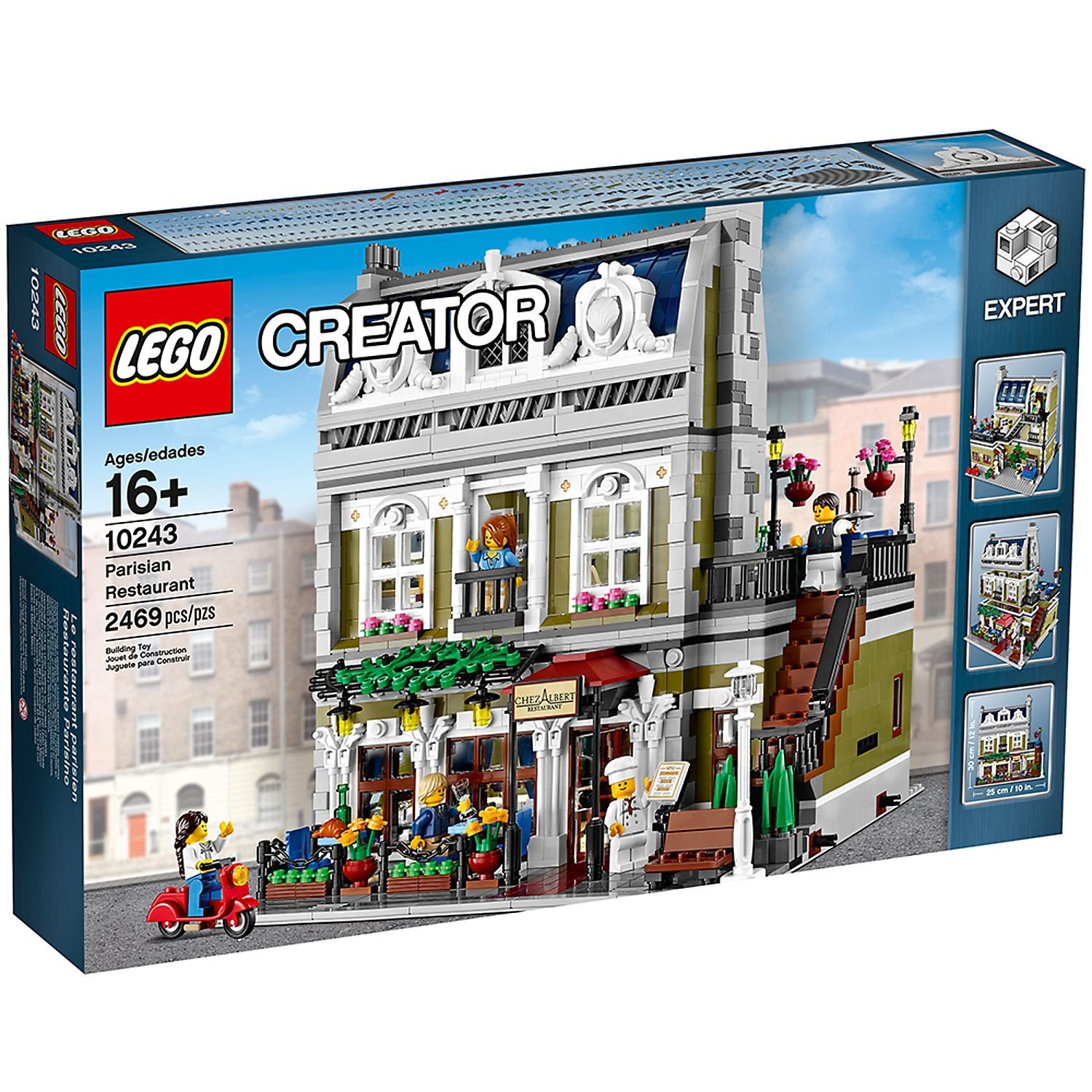 LEGO 10243 Creator Modular Buildings Parisian Restaurant