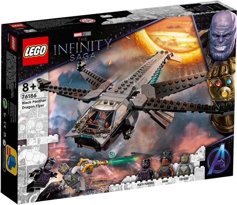 LEGO Marvel Series 76186 Black Panther Dragon Flyer