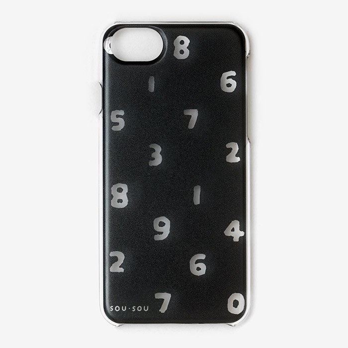 SO-SU-U iPhone 6 6S 7 8 SE (second generation) Cover Case Clear SO-SU-U Black - Made in Japan