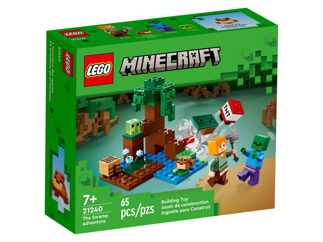 LEGO Minecraft Series 21240 The Swamp Adventure