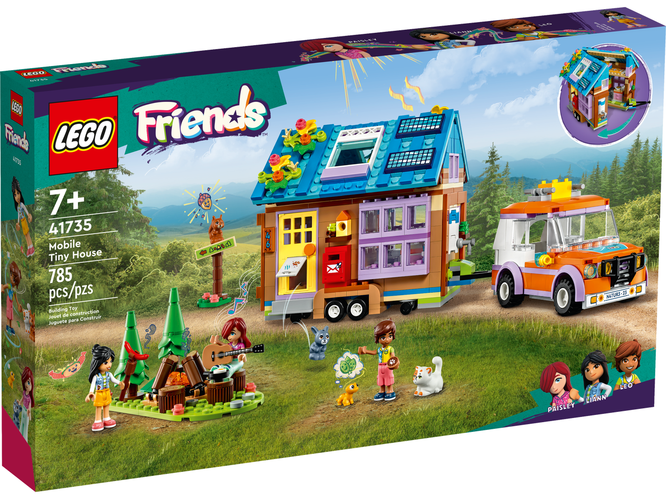 LEGO Friends Series 41735 Mobile Tiny House