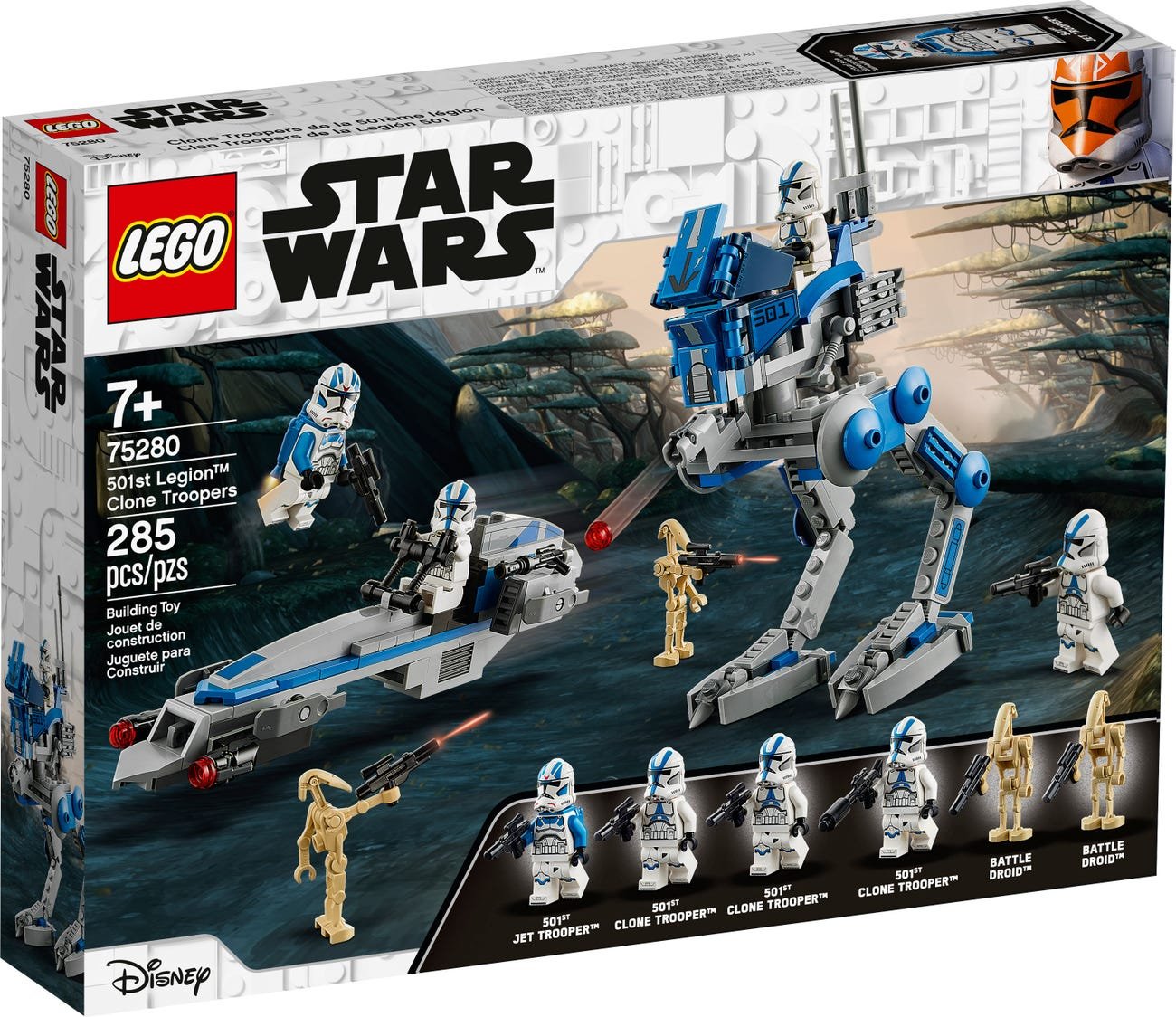 LEGO Star Wars  Series 75280 501st Legion™ Clone Troopers