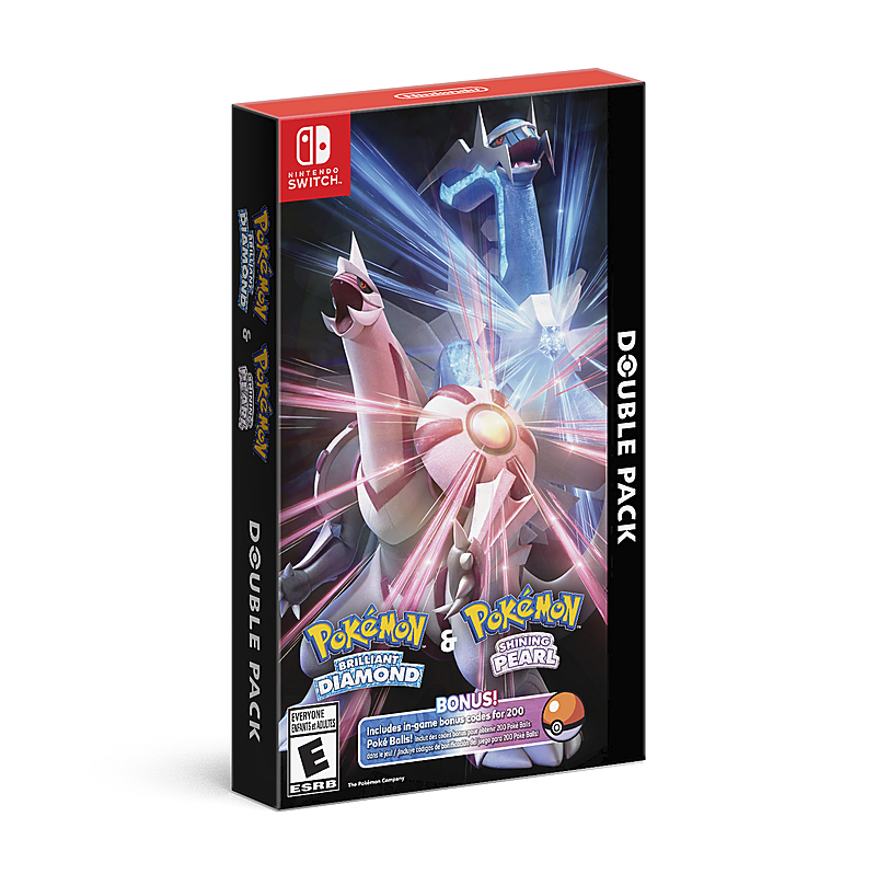 Pokemon Brilliant Diamond / Shining Pearl Double Pack For Nintendo Switch (US)