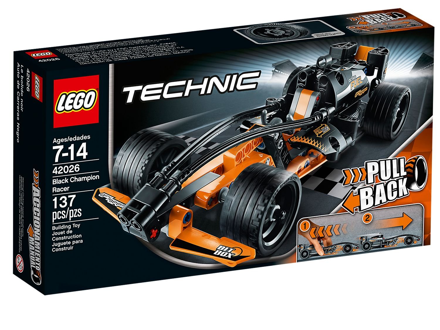 LEGO 42026 Technic Black Champion Racer