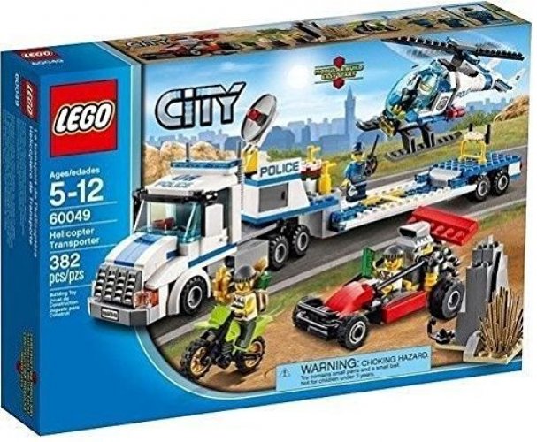LEGO 60049 City Helicopter Transporter Set