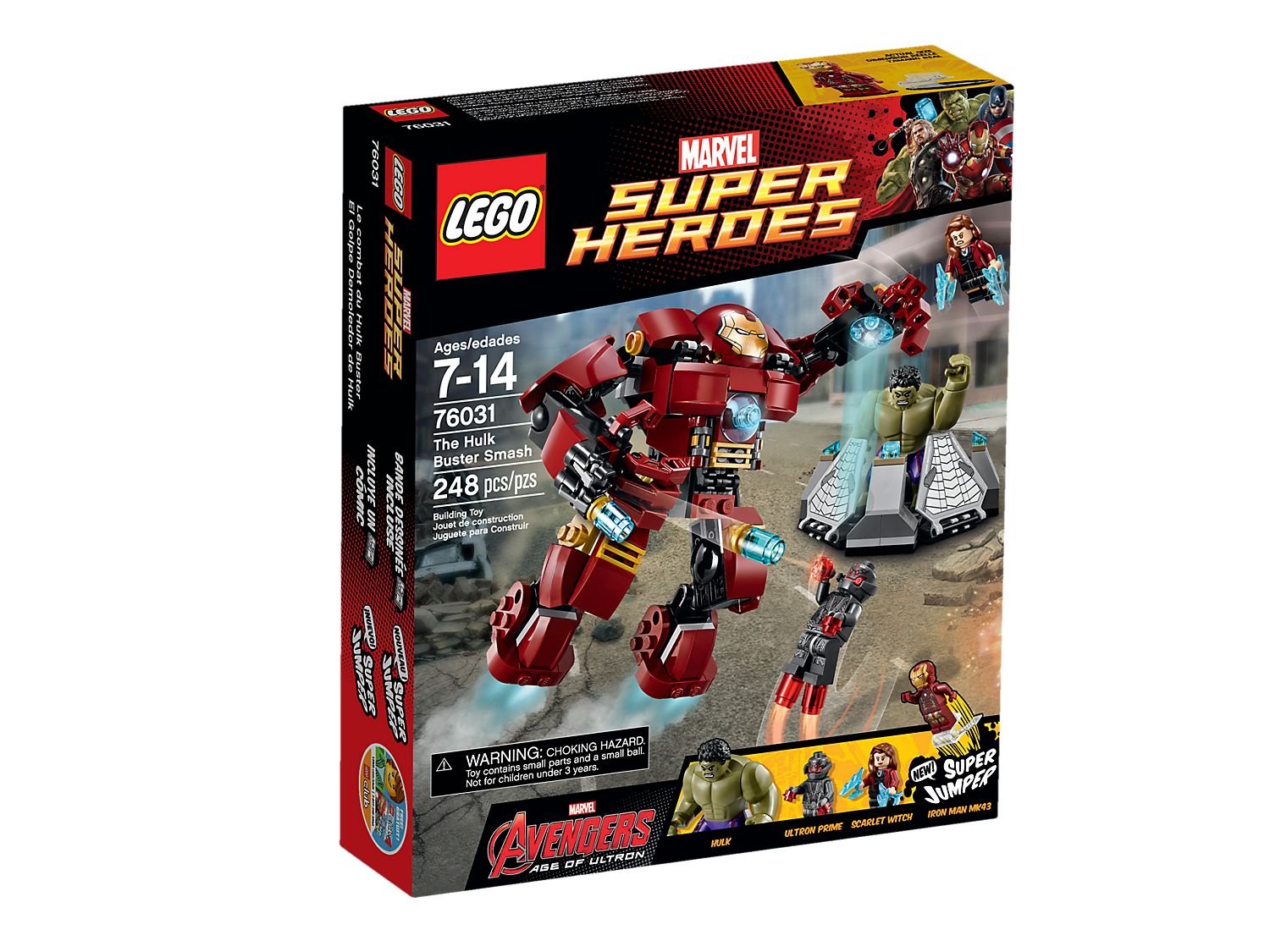 LEGO 76031 Marvel Super Heroes The Hulk Buster Smash