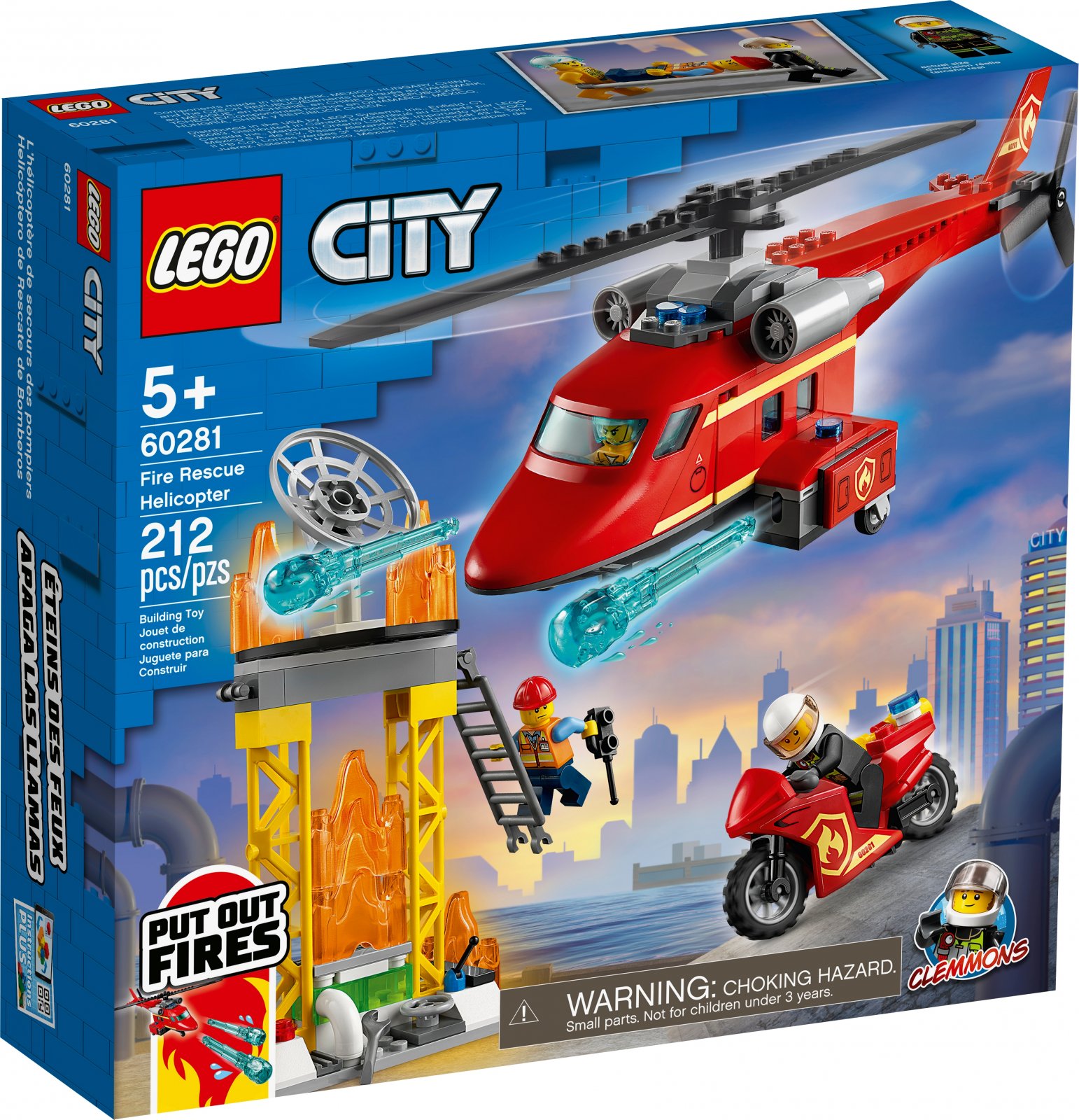 LEGO City Series 60281 Fire Rescue Helicopter