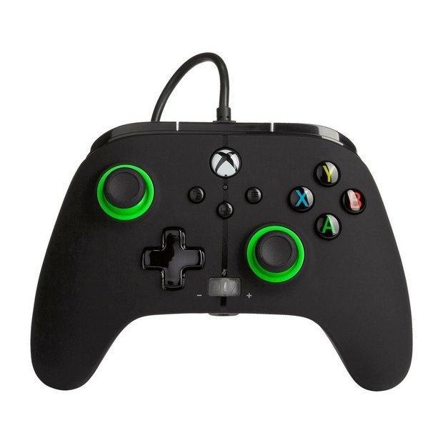 PowerA Enhanced Wired Controller for Xbox Series X|S - Green Hint